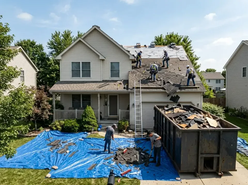 roof-replacement-debris-remova-004 — frequently asked questions, Cheapest Dumpster Rentals in Collins, MS